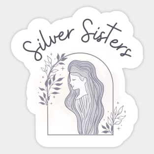 Silver Sisters Sticker